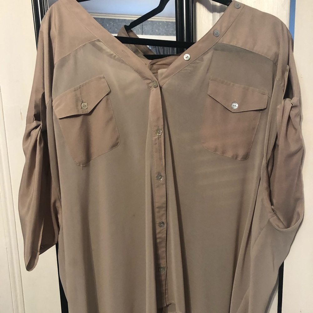 Sheer Beige Top